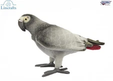 African Grey  Parrot  7986 Soft Toy by Hansa -Brand New - Lincrafts UK Est 1993