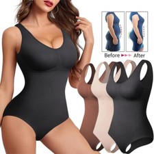 Women Comfortable Slimming Bodysuit Shapewear Tummy Control Bum Lift Body Shaper