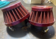 38mm Air Filter Intake Induction Kit For Motorcycle Atv Quad Dirt Pit Bike Red
