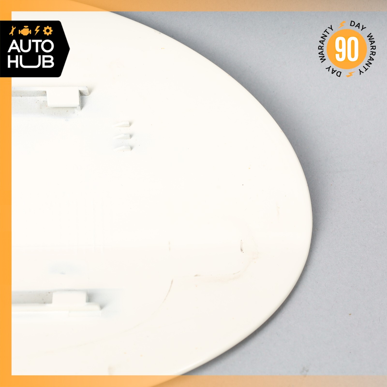 14-22 Maserati Quattroporte M156 Fuel Gas Tank Lid Door Cover White OEM 69k