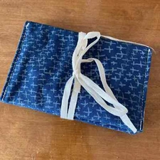 Bookhou Tool Roll Arounna Khounnoraj Sewing Kit Case Handmade Crafts Arts Dyed