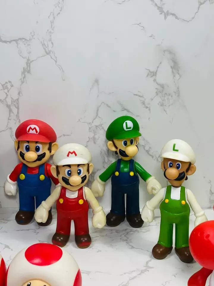 Nintendo 64 Super Mario Bros. Figures Lot of 11 - Image 2 of 4