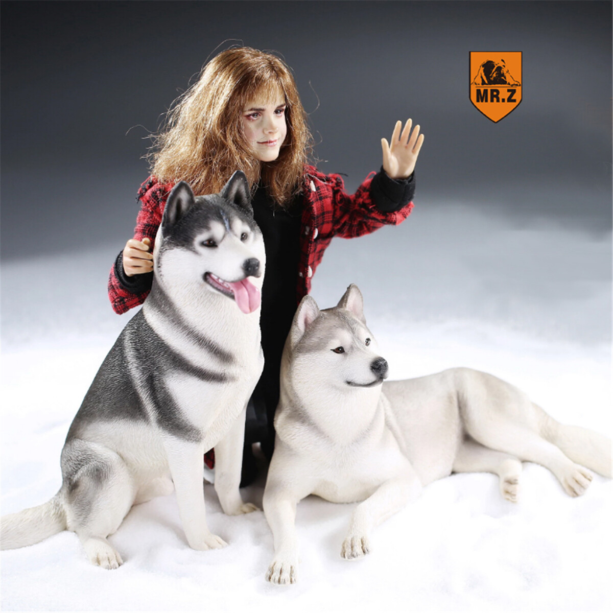siberian husky CD4枚 5047-Husky Gray 94 cm.L – Hansa Creation Inc.