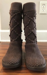 ugg argyle knit boots