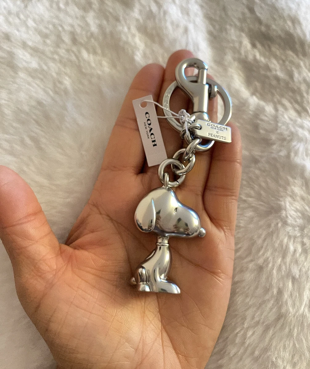 COACH X Peanuts Limited Edition Snoopy Keychain Bag Charm NWT! | eBay