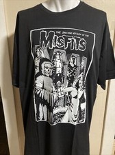 MISFITS T SHIRT Color BLACK Size 2XL