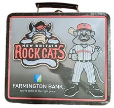 1973-95 Red Sox Minors MLB New Britain Rock Cats Stadium Premium Metal Lunchbox 
