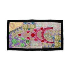 Vintage Embroidered Patchwork Indian Tent Decoration Tapestry Wall Hanging Au