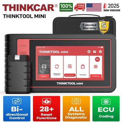 Thinktool mini Car Scanner Diagnostic Bidirectional Scan Tool K-ey Coding IMMO