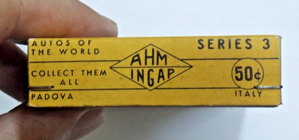 Vintage INGAP 5 Plastic Toy Cars ITALY in Original Box - Image 4 of 4