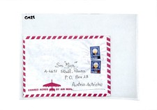 PERU Cover INFLATION SURCHARGE Missionary Vehicles Air Mail MIVA CM28