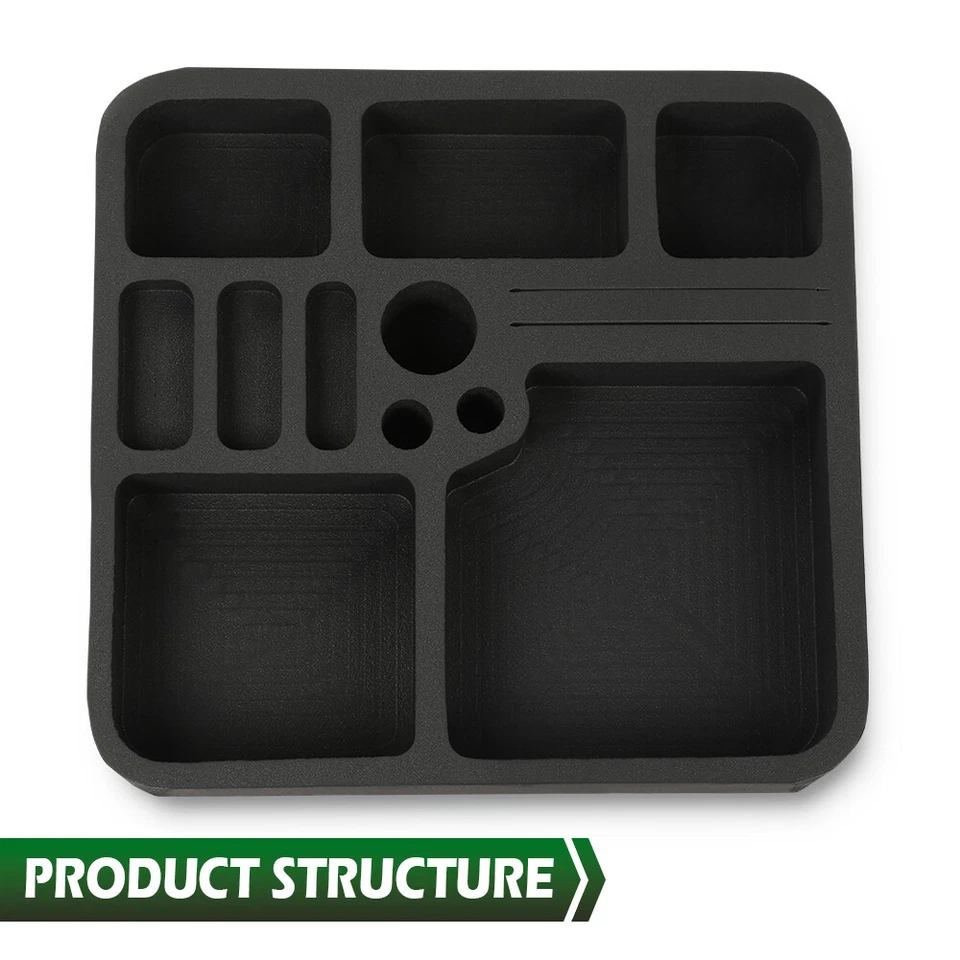 Center Console Organizer Insert Fit For 1978-1996 Ford Bronco F150 F250 F350 Foto 4 de 4
