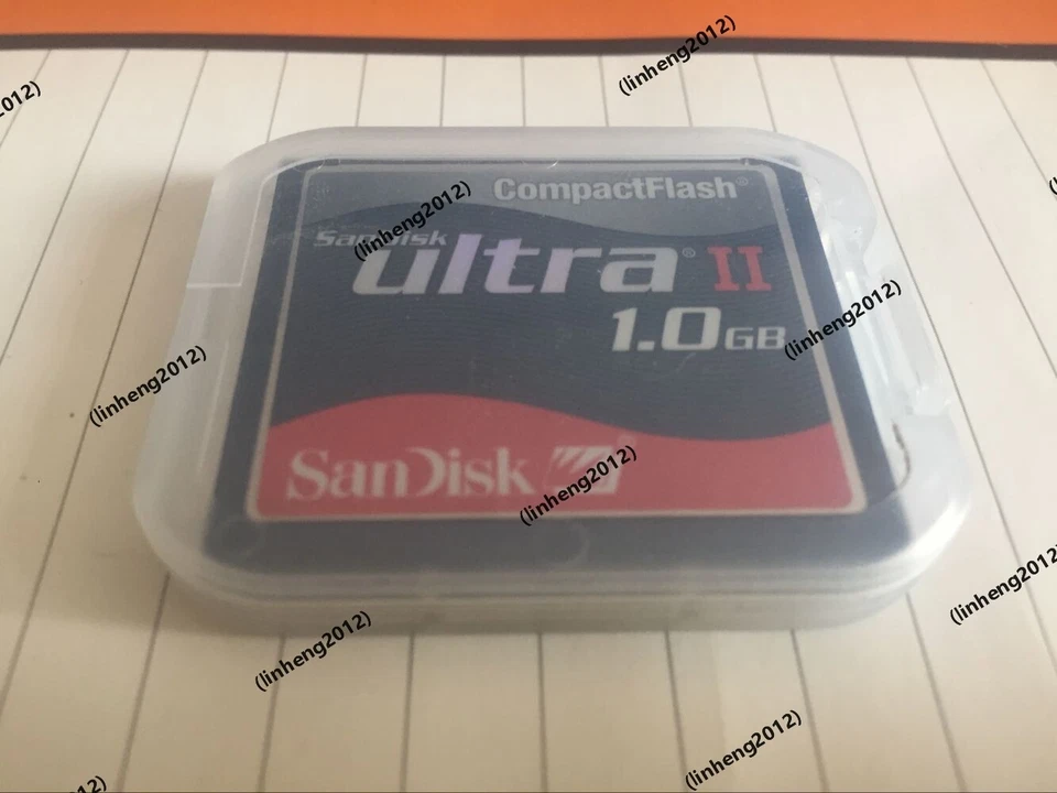 sandisk COMPACTFLASH  Ultra II 1GB CF Memory CARD compact flash card - Image 3 of 3