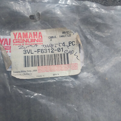 YAMAHA ZUMA CW50  bws mbk booster spirit prebug CABLE 2 OEM  3vl-F6312-01