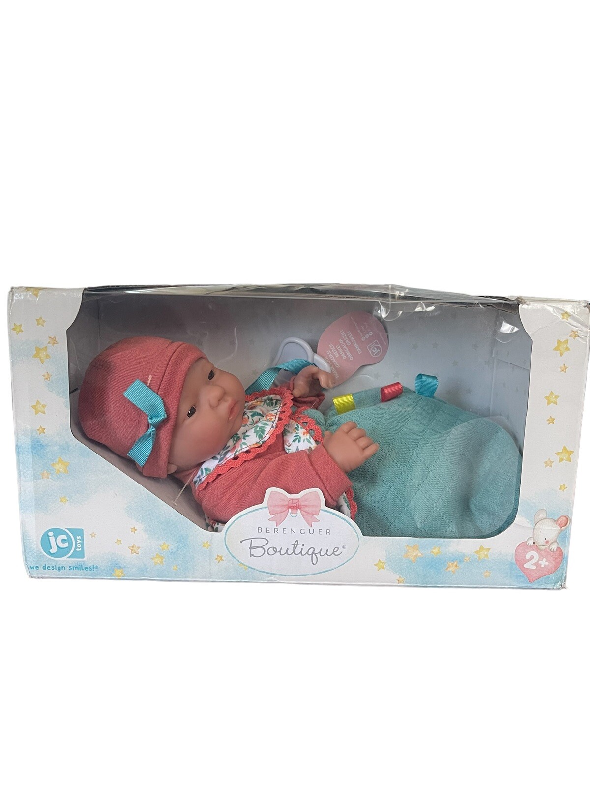 JC Toys Berenguer Boutique Realistic La Newborn Girl 9.5 Sof