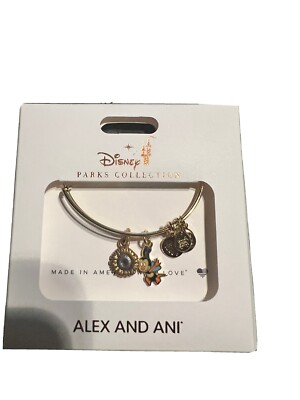 Disney Alex and Ani Spike the Bee Epcot Flower Garden Festival Bangle Bracelet