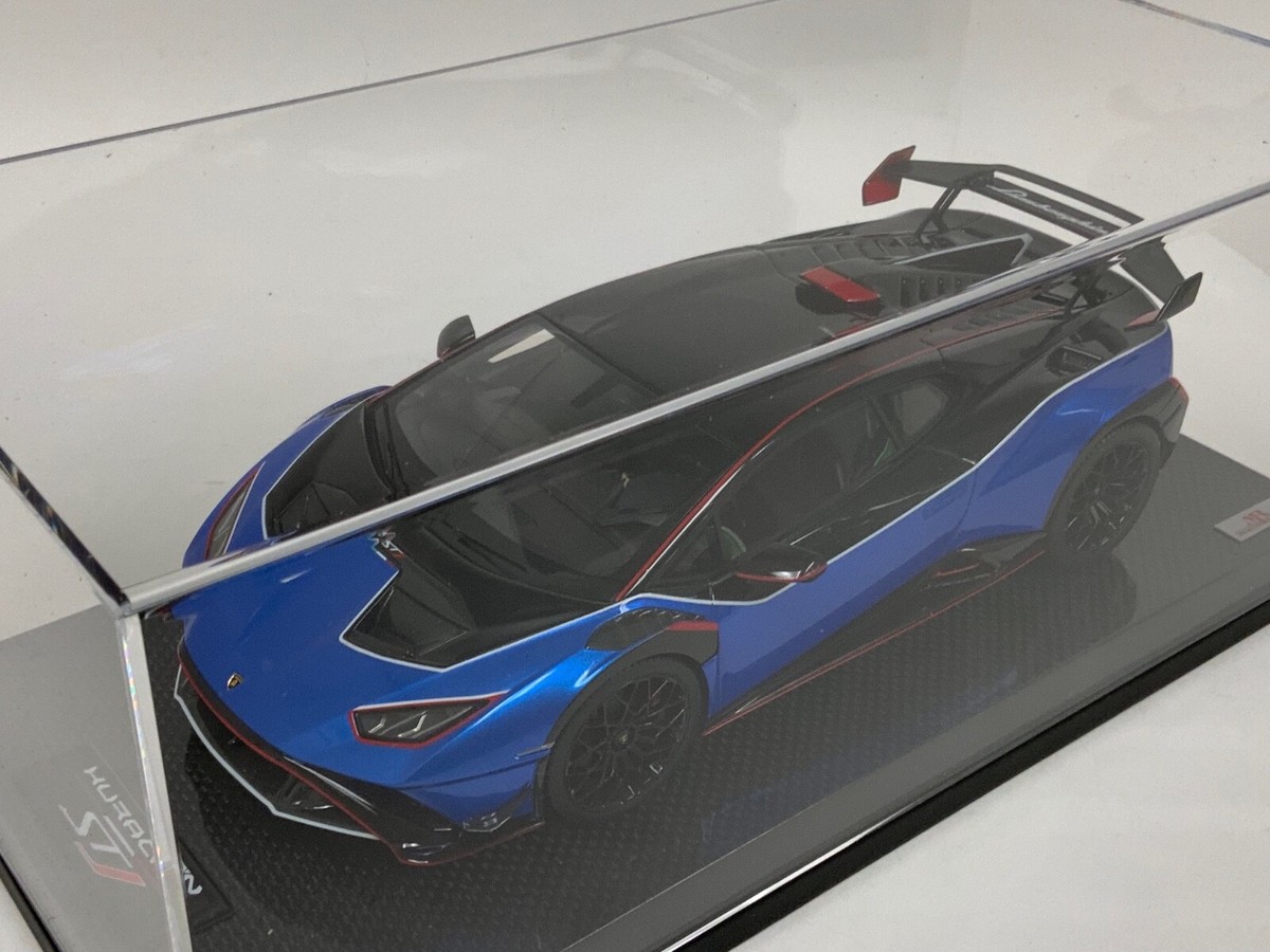 1/18 MR Collection Lamborghini Huracan STJ Blue Eliadi LAMBO063