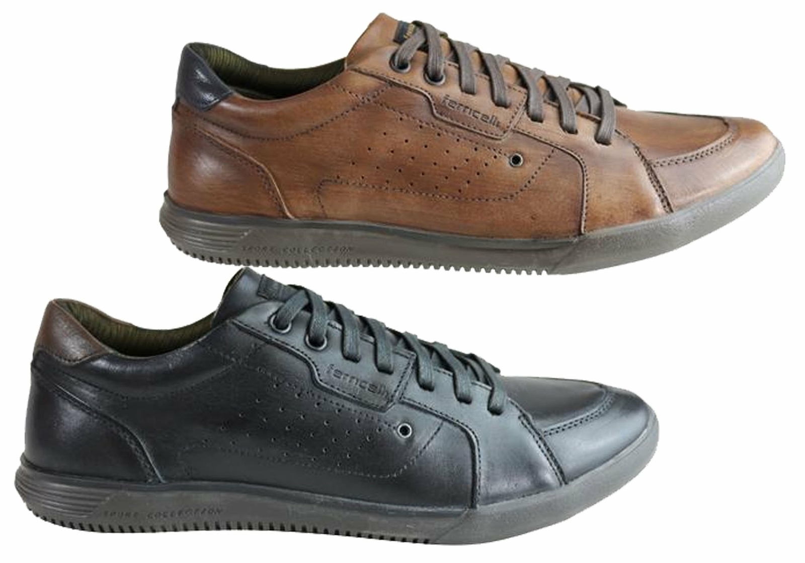 Mens Ferricelli Fabian Leather Lace Up 