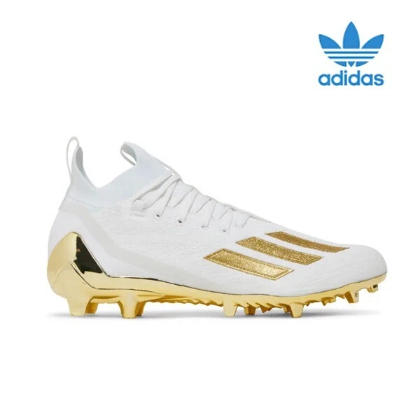 Tacchetti Adidas Adizero Primeknit oro bianco 100% autentici GX5100 CALCIO