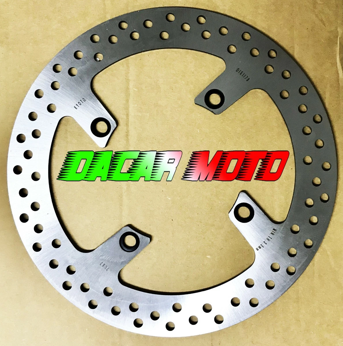 Disco Freno Posteriore Per Suzuki DR 600 R Dakar-Djebel, DR 600 - Foto 4