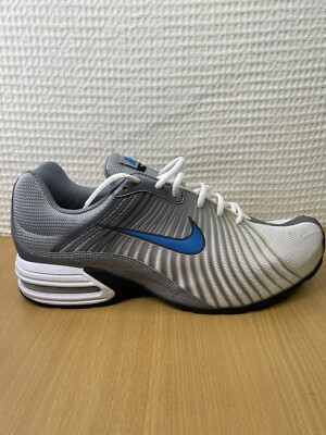Nike Air Max Torch 5 White, Techno Blue Men's Size 12 Running Shoes SAMPLE