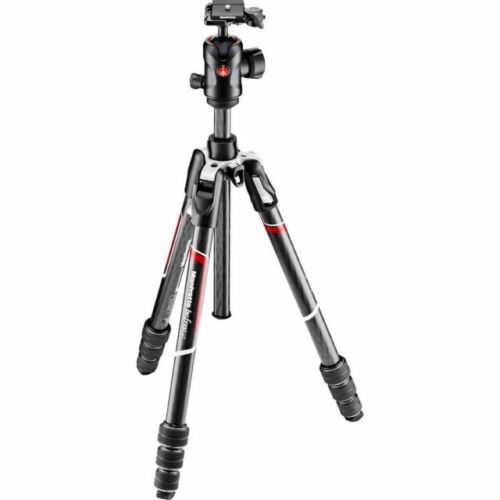 Manfrotto Befree GT Carbon Fibre Tripod with Ball Head - Black (MKBFRTC4GT-BH) - Picture 1 of 1