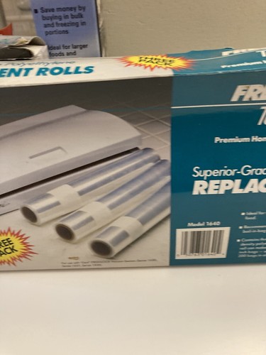 Lot Of 6 Rolls Of Vacuum Sealer Bag Rolls Deni Freshlock Black &Decker Vb300 - Picture 4 of 17