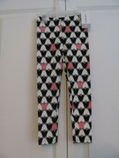 NWT SIZE 4T CARTER'S GIRL'S HEART PRINT LEGGINGS