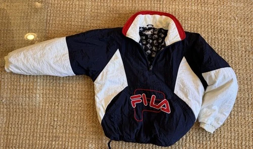 vintage Early 2000 fila pullover Zip jacket L Wu Tang - product listing photo