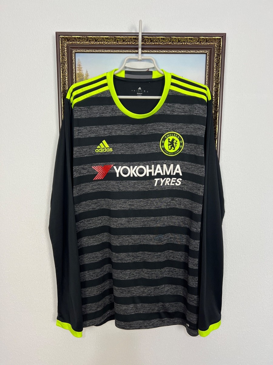 Chelsea Away football shirt 2016 Soccer Adidas Long Sleeve Jersey