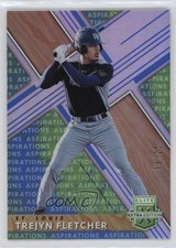 2019 Panini Elite Extra Edition Aspirations Tie-Dye 9/25 Trejyn Fletcher #58 nd3