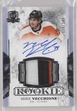 2017-18 Upper Deck The Cup Rookie 130/249 Mike Vecchione #119 Patch Auto a2v