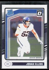 Jonah Elliss 2024 Donruss Optic #257 RC Denver Broncos