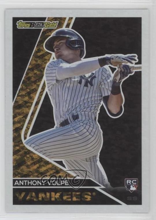 2023 Topps Update Topps Black Gold Anthony Volpe #BG-10 1o0