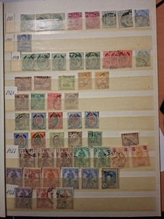 Malta from 1885 various stamps on 6 album pages
