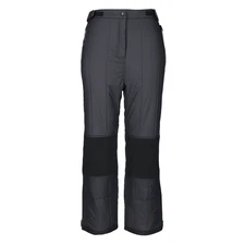 RefrigiWear Womens Insulated Quilted Pants (Black, Medium)