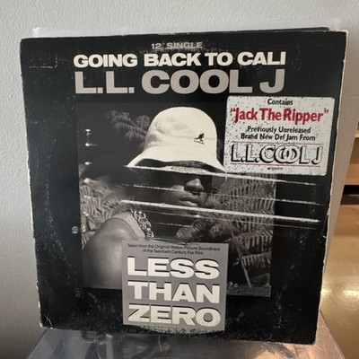 L.L. Cool J Going Back to Cali 12'' Black Vinyl Single 33 RPM Def Jam 1987
