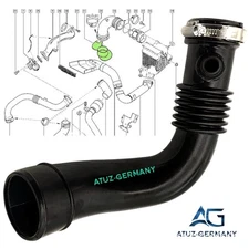 Genuine AG® Turbo Hose for Renault Scénic II (JM0/1) 1.9 dCi 8200201615A