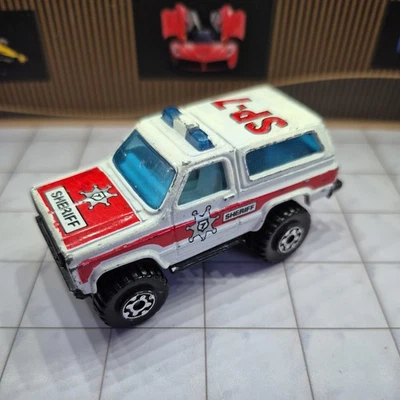 Matchbox 4x4 Chevy Blazer Sheriff - Bild 1 von 4