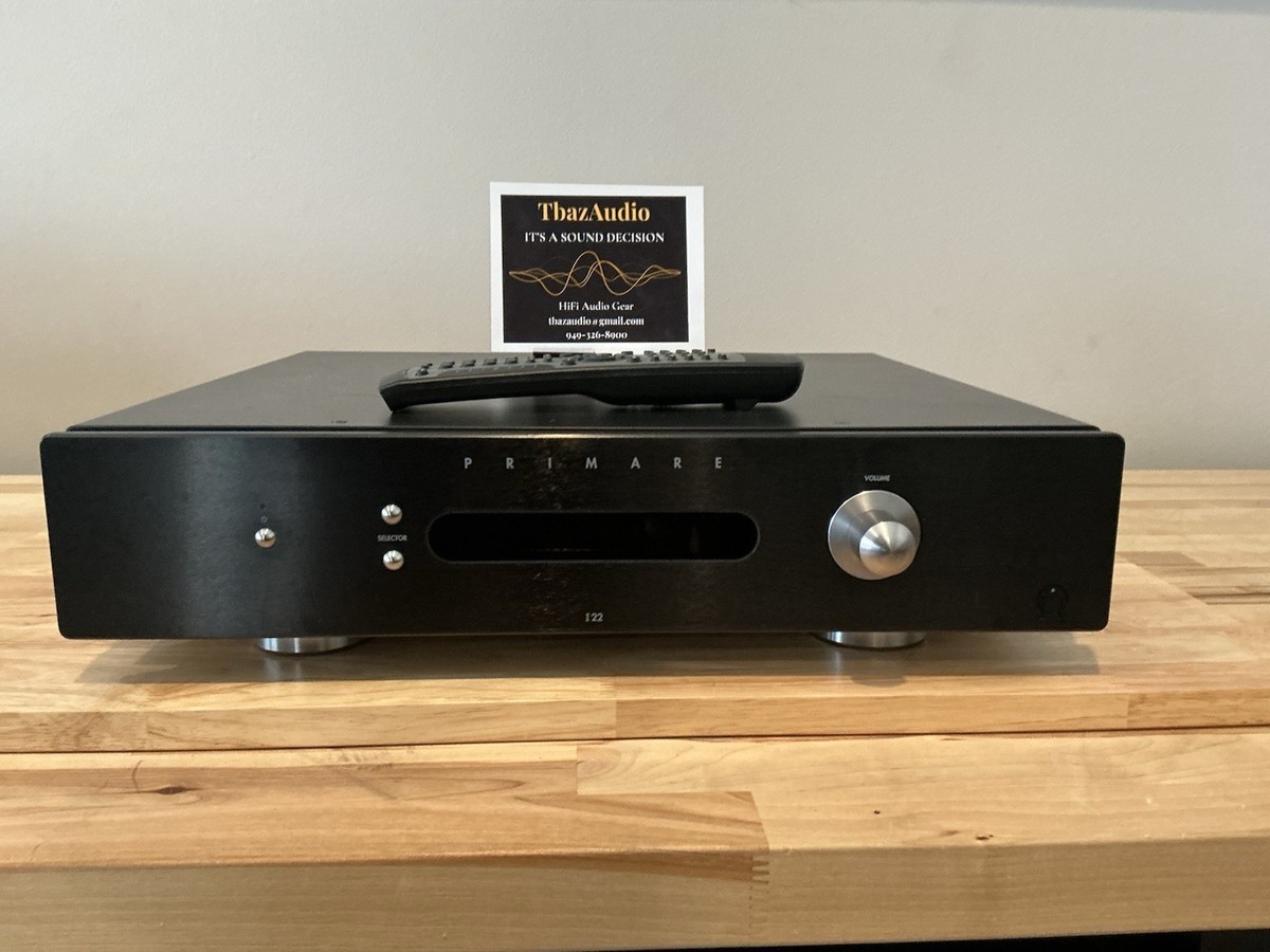 Primare i22 Integrated Power Amp W/ Optional Burr brown DAC Demo