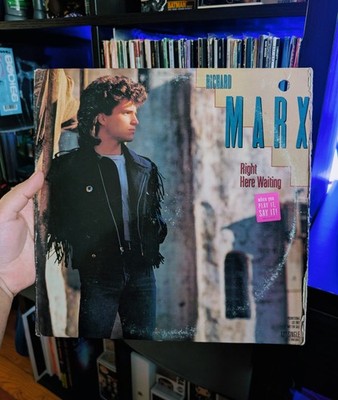 Richard Marx - Right Here Waiting, RARE Promo 12'' Maxi-Single w/ Hype VG+/VG