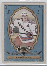 2009-10 Upper Deck Champ's Brian Leetch #71 HOF 0q5