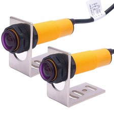 1 Pair Photoelectric Sensor M18 Infrared Ray ...