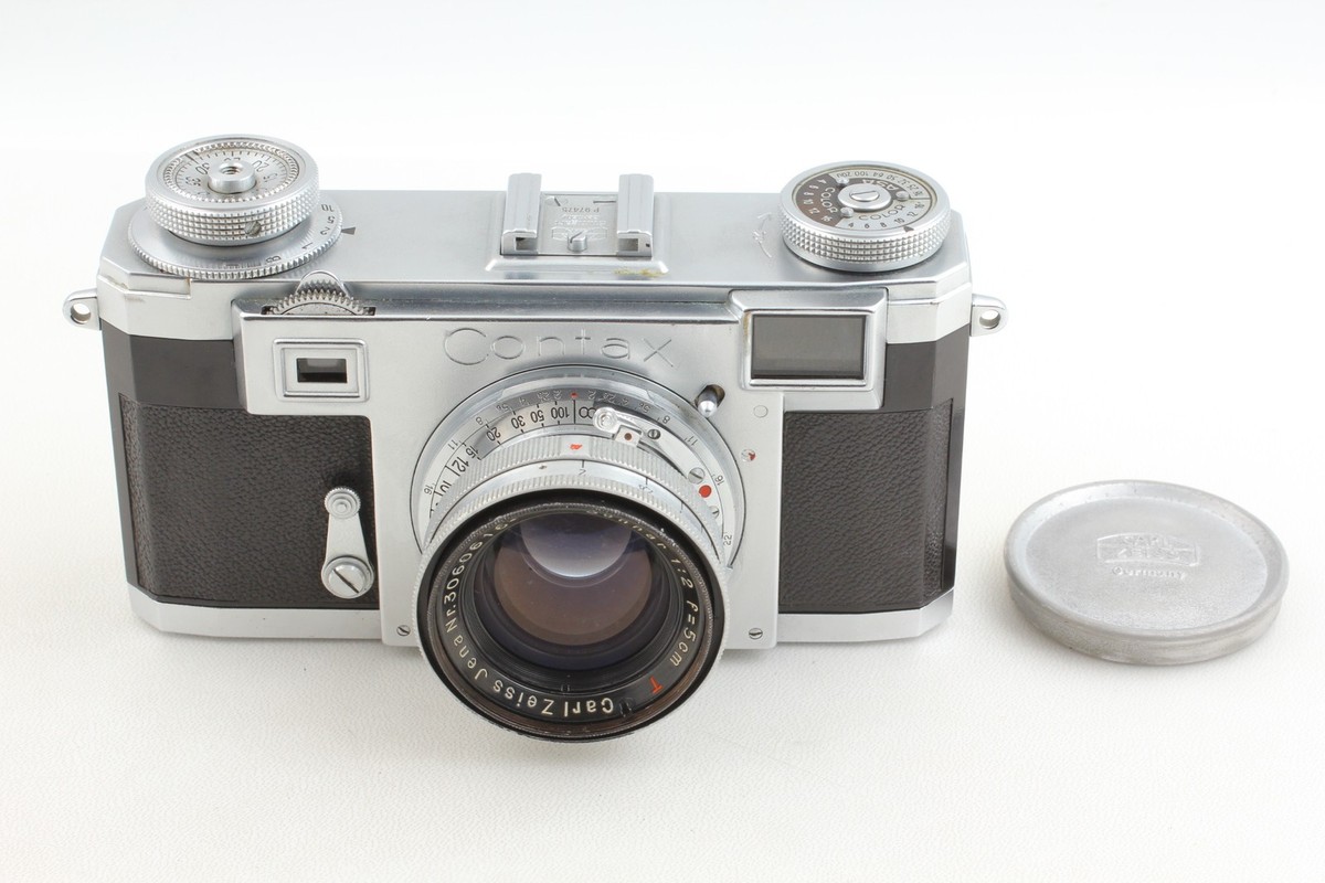 ZEISS IKON CONTAX IIa + Sonnar 50ｍｍ Zeiss Ikon Contax IIa Camera with Zeiss 50mm f2 Sonnar Lens