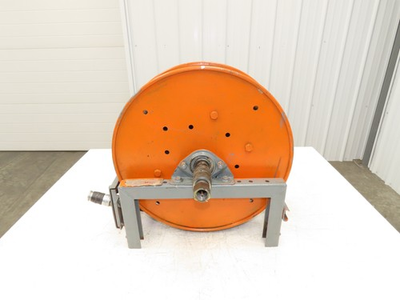 #ad #ad Hannay Reels 716 19 20J SR Retractable Industrial Air Hose Reel 1 2quot; X 37#x27; $173.97