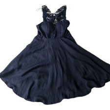 Misses A Line Blue Laced Back Dress from Windsor