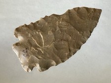 AMAZING SERRATED PINETREE FOUND IN HENDERSON COUNTY KENTUCKY ARROWHEAD