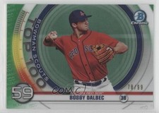 2020 Bowman Scouts Top 100 Chrome Green Refractor 78/99 Bobby Dalbec #BTP-59 uk2