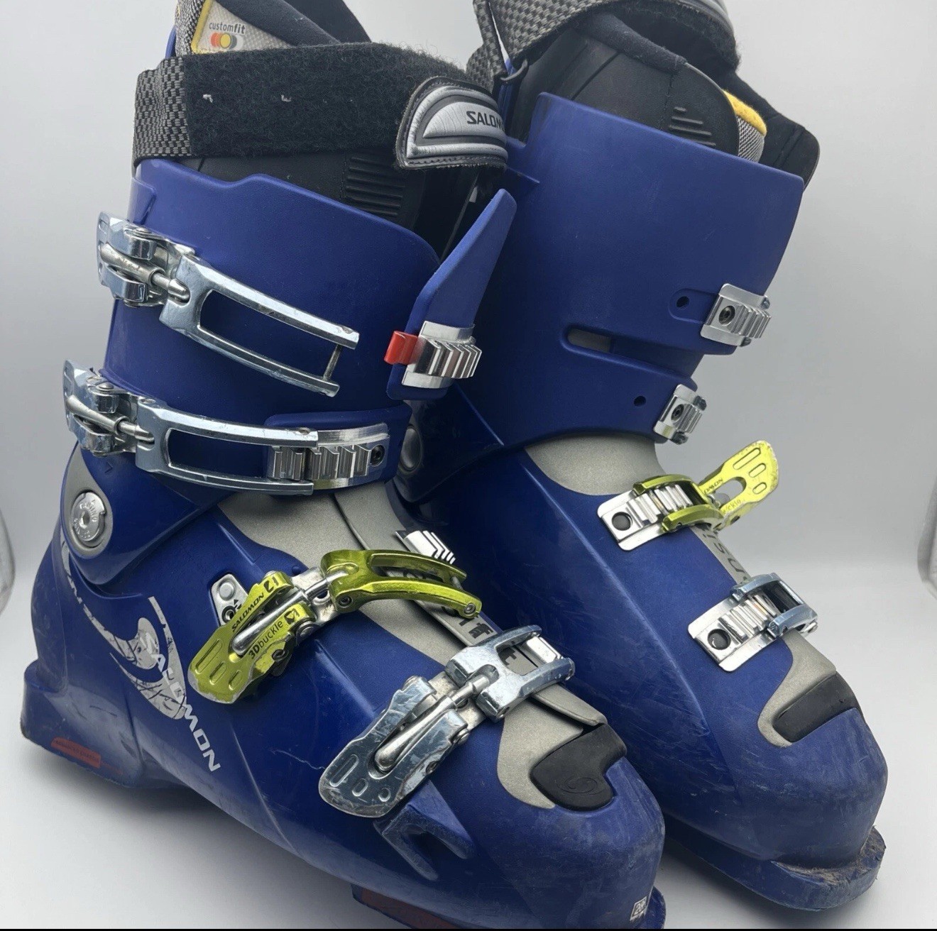 Scarponi da sci Salomon X Ware 8 Flex SENSIFIT taglia 28 UK9 US10 + borsa da trasporto Trespass