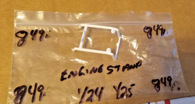 Real Nice Engine Stand  Parts Only  1/25 scale  Package # 849  !!!!!!!!!!